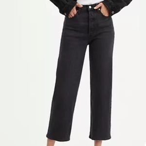 We the Free X Free People High Rise Wide Leg Jean